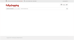 Desktop Screenshot of full2shopping.com